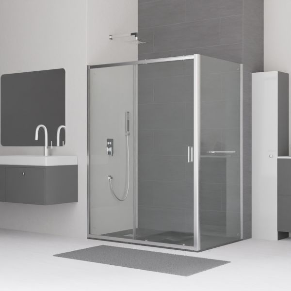 Душевой уголок RGW CL-48-1 (CL-14 + Z-060-1) 320948148-011 140x80см хром