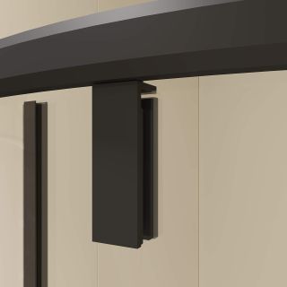 Душевой уголок RGW CL-55B 72095599-14 90x90 см профиль чёрный стекло прозрачное