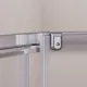 Душевой уголок RGW CL-80 81088099-21 90x90 см профиль хром стекло матовое-сатинат