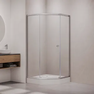 Душевой уголок RGW CL-80CH 81088099-12 90x90 см профиль хром стекло прозрачное