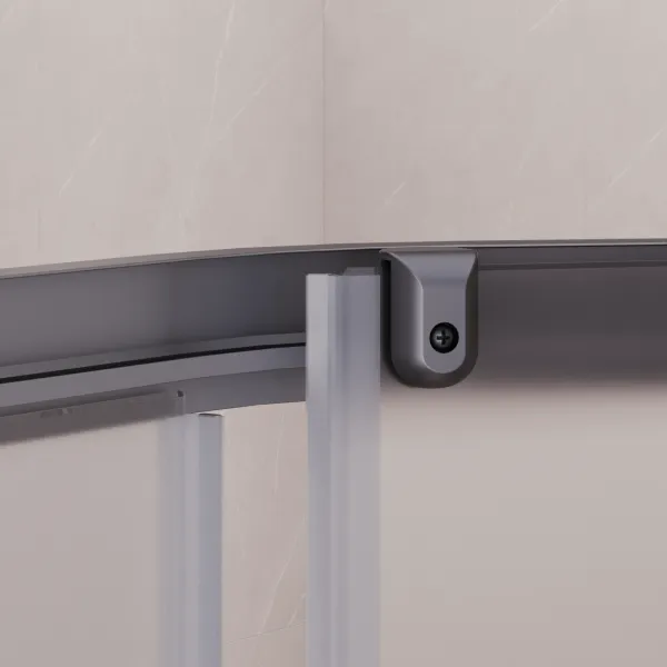 Душевой уголок RGW CL-80Gr 81088099-210 90x90 см профиль серый стекло матовое-сатинат