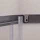 Душевой уголок RGW CL-80Gr 81088099-210 90x90 см профиль серый стекло матовое-сатинат