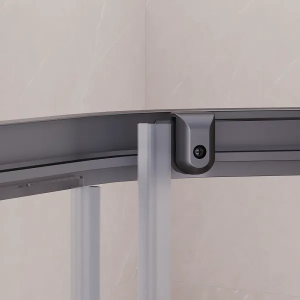 Душевой уголок RGW CL-80Gr 81088099-110 90x90 см профиль серый стекло прозрачное