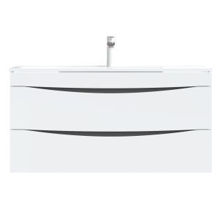 Тумба с раковиной IDDIS Cloud подвесная 100см белый CLO10W1i95K Тумба с раковиной IDDIS Cloud подвесная 100см белый CLO10W1i95K