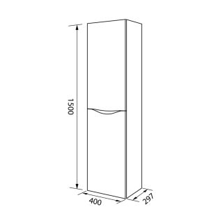 Пенал IDDIS Cloud 40см белый CLO40W0i97 Пенал IDDIS Cloud 40см белый CLO40W0i97