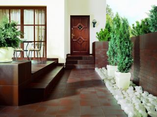 Плитка фасадная Ceramika Paradyz Клауд коричневая 24,5x6,6 (0,74)