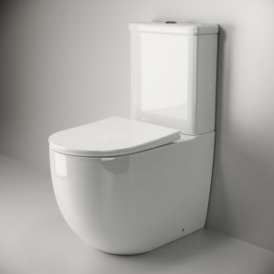 CN1801-T Бачок для унитаза MIA Rimless, двойной смыв 3/6, нижняя подводка