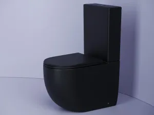 Напольный унитаз Ceramica Nova Metropol CN4001MB безободковый чёрный матовый
