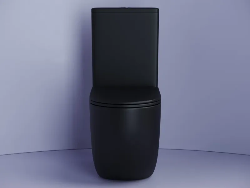 Напольный унитаз Ceramica Nova Metropol CN4001MB безободковый чёрный матовый Напольный унитаз Ceramica Nova Metropol CN4001MB безободковый чёрный матовый