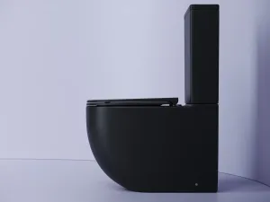 Напольный унитаз Ceramica Nova Metropol CN4001MB безободковый чёрный матовый