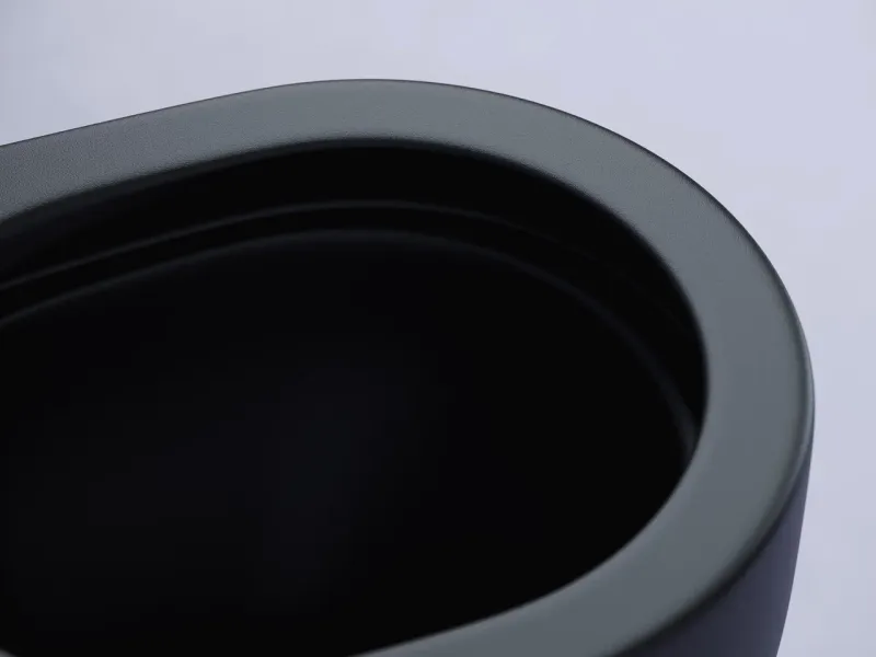 Напольный унитаз Ceramica Nova Metropol CN4001MB безободковый чёрный матовый Напольный унитаз Ceramica Nova Metropol CN4001MB безободковый чёрный матовый