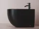 Биде напольное Ceramica Nova Metropol CN4005MB чёрный матовый