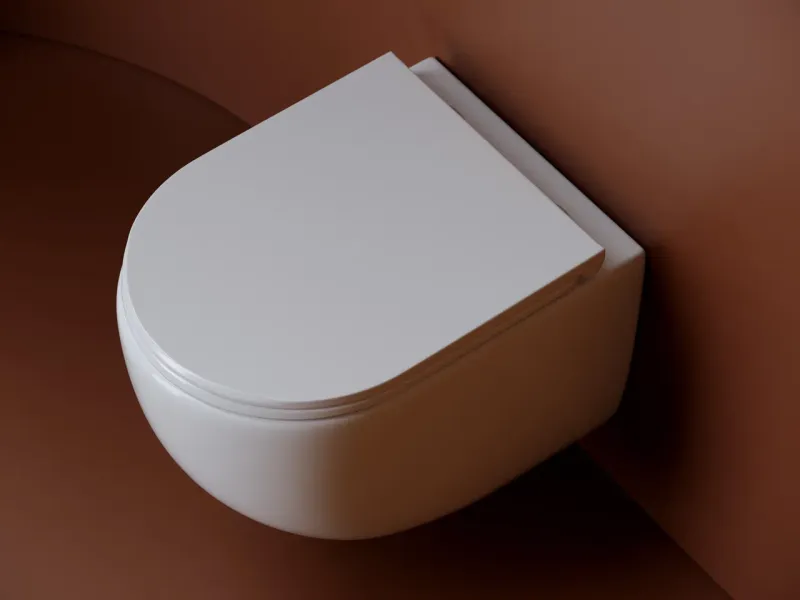 Подвесной унитаз Ceramica Nova UP CN4007 безободковый белый