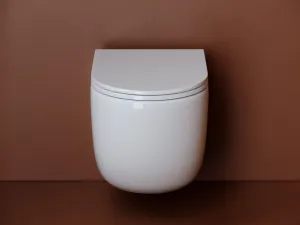 Подвесной унитаз Ceramica Nova UP CN4007 безободковый белый