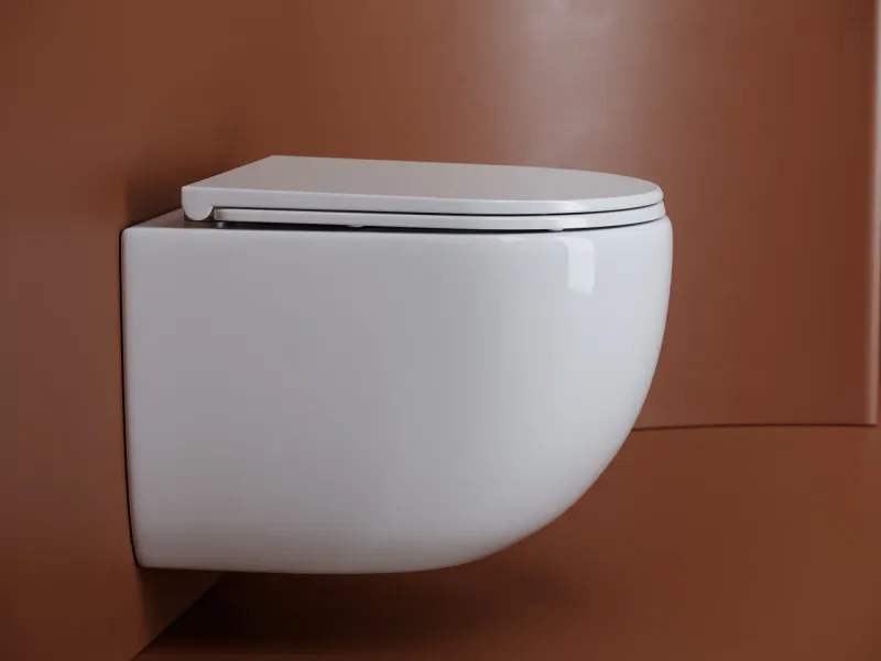 Подвесной унитаз Ceramica Nova UP CN4007 безободковый белый