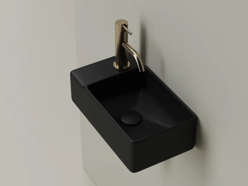 Раковина Ceramica Nova Element CN5046MB 39см чёрный матовый