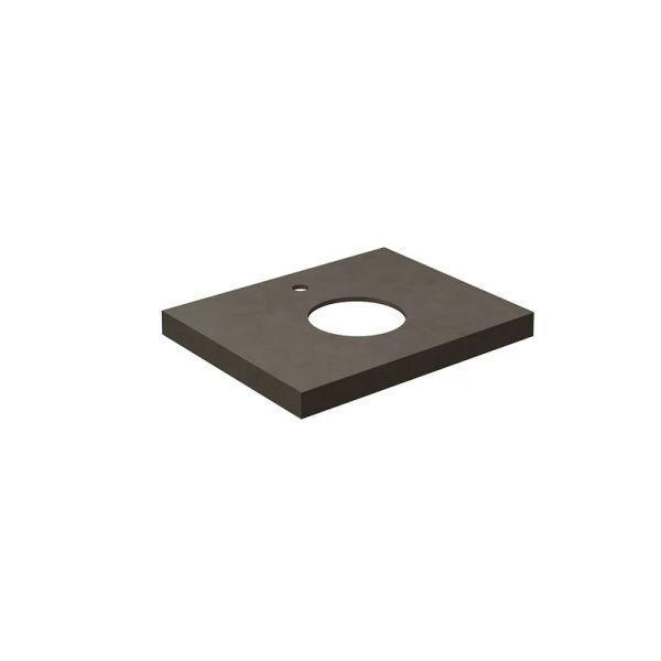Столешница Kerama Marazzi Canaletto Про Чементо CN60.DD507020R 60 см коричневый тёмный матовый