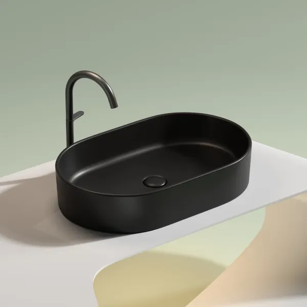 Раковина Ceramica Nova Element CN6048MB 60см чёрный матовый