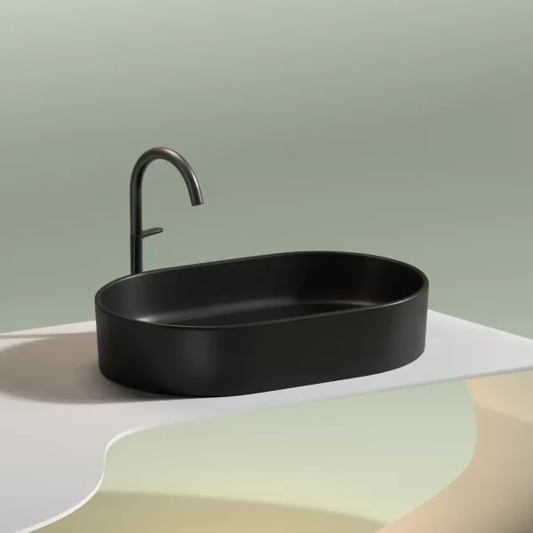 Раковина Ceramica Nova Element CN6048MB 60см чёрный матовый
