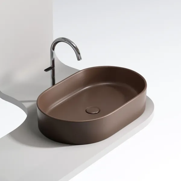 Раковина Ceramica Nova Element CN6048MDB 60см тёмно-коричневый матовый