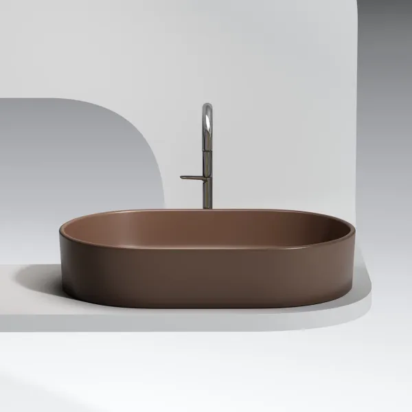 Раковина Ceramica Nova Element CN6048MDB 60см тёмно-коричневый матовый
