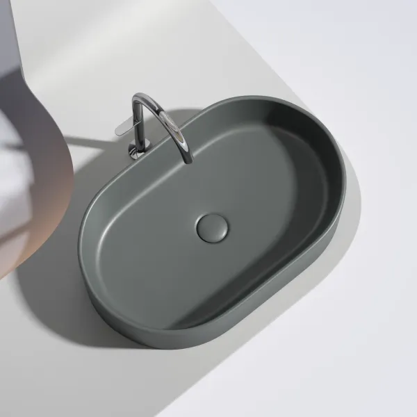 Раковина Ceramica Nova Element CN6048MDH 60см тёмный антрацит матовый