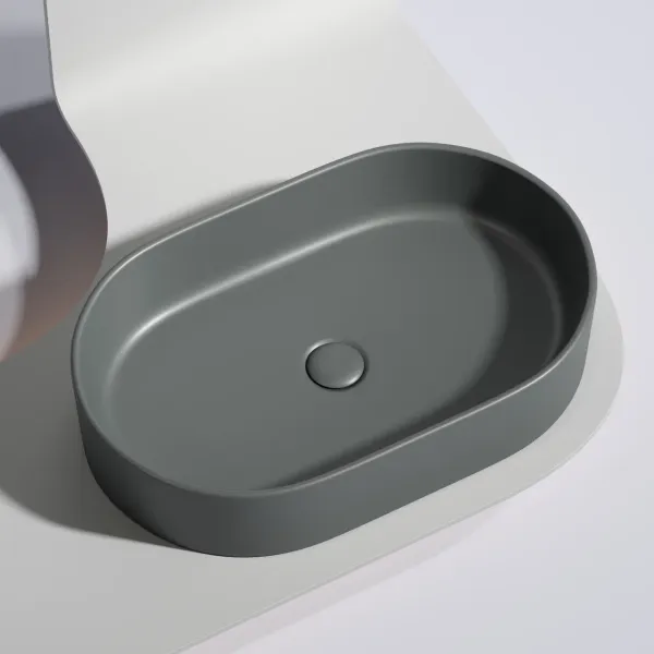 Раковина Ceramica Nova Element CN6048MDH 60см тёмный антрацит матовый