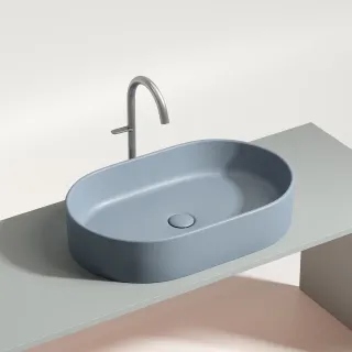 Раковина Ceramica Nova Element CN6048MHL 60см серо-голубой матовый Раковина Ceramica Nova Element CN6048MHL 60см серо-голубой матовый