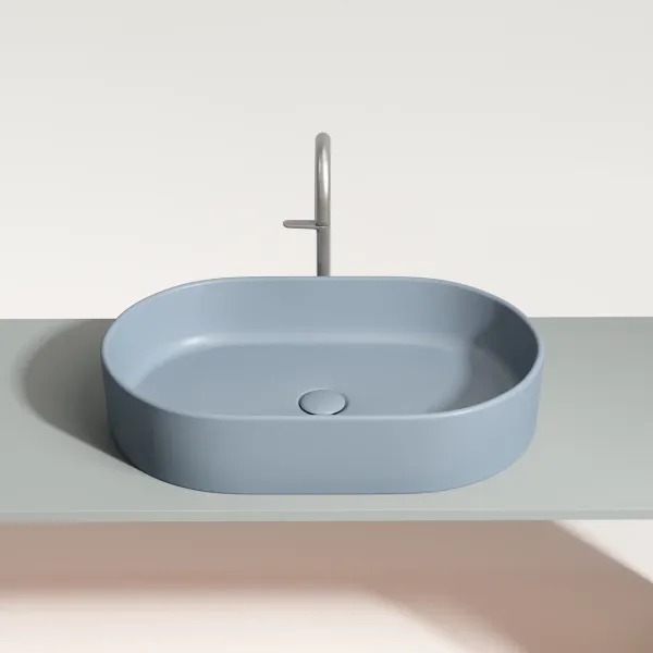 Раковина Ceramica Nova Element CN6048MHL 60см серо-голубой матовый
