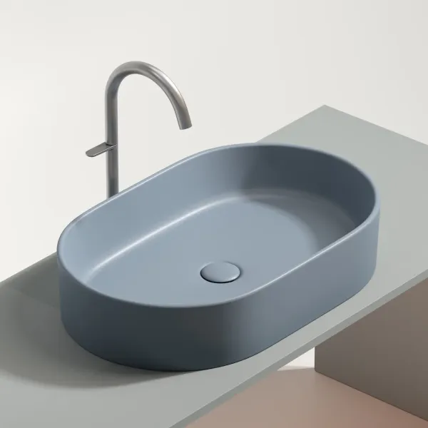 Раковина Ceramica Nova Element CN6048MHL 60см серо-голубой матовый