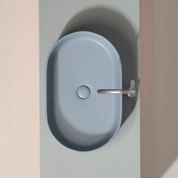 Раковина Ceramica Nova Element CN6048MHL 60см серо-голубой матовый