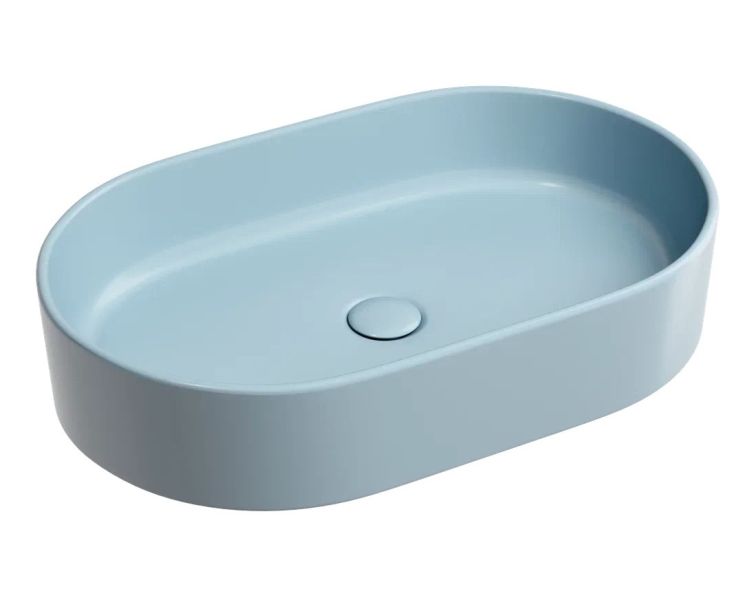 Раковина Ceramica Nova Element CN6048ML 60см голубой матовый Раковина Ceramica Nova Element CN6048ML 60см голубой матовый