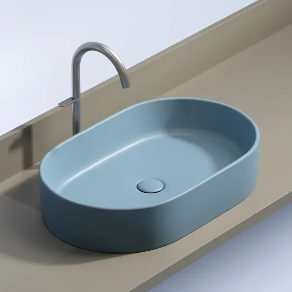 Раковина Ceramica Nova Element CN6048ML 60см голубой матовый Раковина Ceramica Nova Element CN6048ML 60см голубой матовый