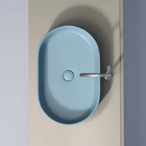 Раковина Ceramica Nova Element CN6048ML 60см голубой матовый