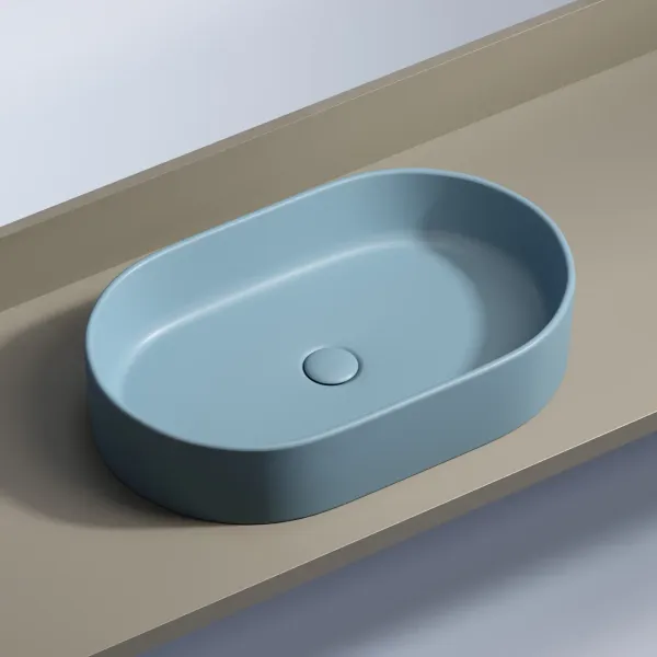 Раковина Ceramica Nova Element CN6048ML 60см голубой матовый Раковина Ceramica Nova Element CN6048ML 60см голубой матовый