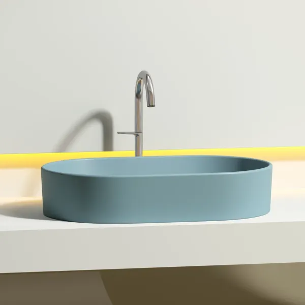Раковина Ceramica Nova Element CN6048MLG 60см зелёный матовый