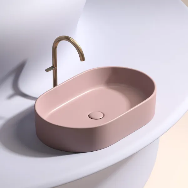 Раковина Ceramica Nova Element CN6048MP 60см розовый матовый