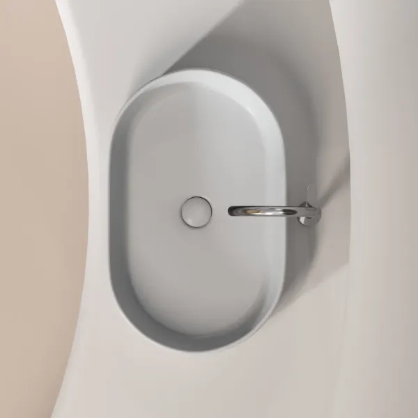 Раковина Ceramica Nova Element CN6048MSG 60см серый матовый
