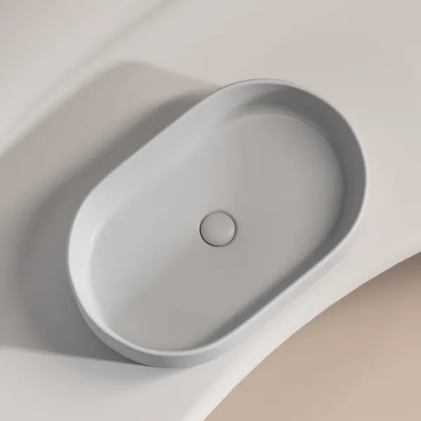 Раковина Ceramica Nova Element CN6048MSG 60см серый матовый