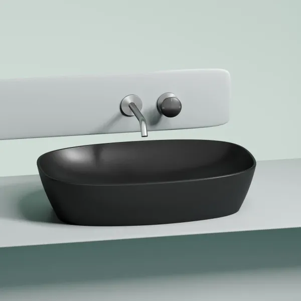Раковина Ceramica Nova Element CN6049MB 60см чёрный матовый