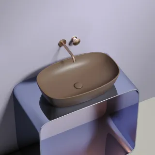 Раковина Ceramica Nova Element CN6049MDB 60см тёмно-коричневый матовый Раковина Ceramica Nova Element CN6049MDB 60см тёмно-коричневый матовый