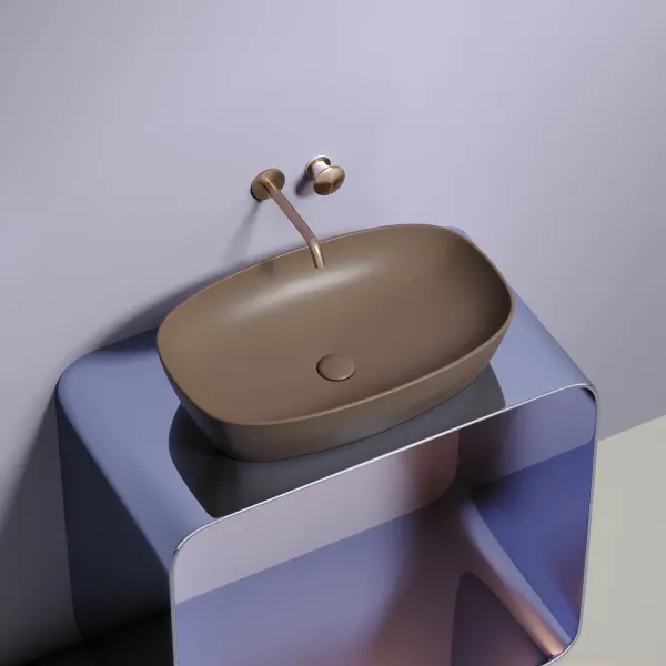 Раковина Ceramica Nova Element CN6049MDB 60см тёмно-коричневый матовый