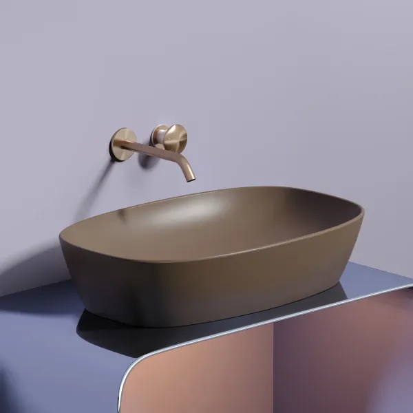 Раковина Ceramica Nova Element CN6049MDB 60см тёмно-коричневый матовый