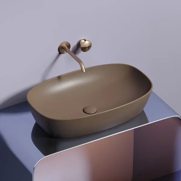 Раковина Ceramica Nova Element CN6049MDB 60см тёмно-коричневый матовый
