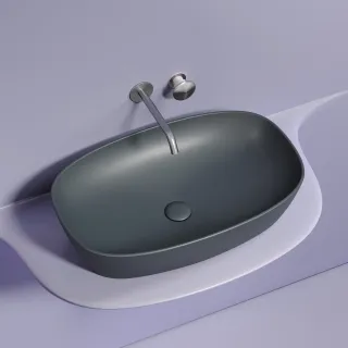 Раковина Ceramica Nova Element CN6049MDH 60см тёмный антрацит матовый Раковина Ceramica Nova Element CN6049MDH 60см тёмный антрацит матовый