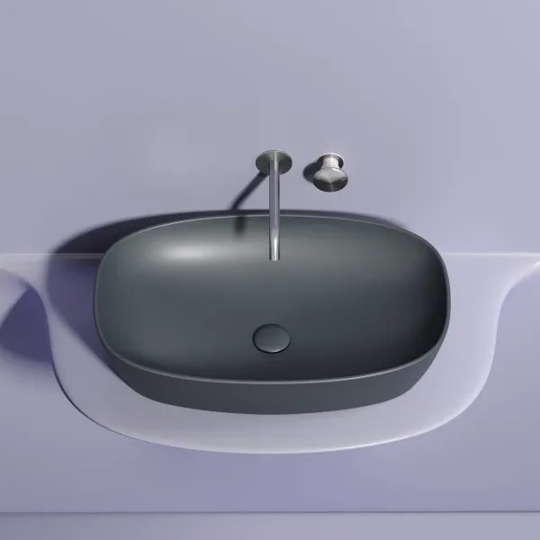 Раковина Ceramica Nova Element CN6049MDH 60см тёмный антрацит матовый