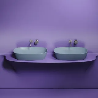 Раковина Ceramica Nova Element CN6049MHL 60см серо-голубой матовый Раковина Ceramica Nova Element CN6049MHL 60см серо-голубой матовый