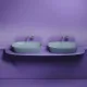 Раковина Ceramica Nova Element CN6049MHL 60см серо-голубой матовый