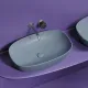 Раковина Ceramica Nova Element CN6049MHL 60см серо-голубой матовый