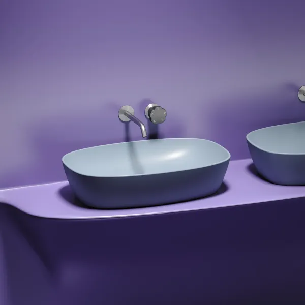 Раковина Ceramica Nova Element CN6049MHL 60см серо-голубой матовый